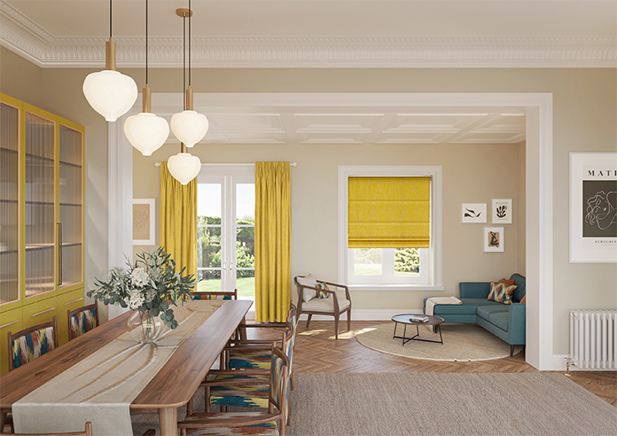 Cascade, Sunstone - Twist&Fit Roman Blind - Image 8